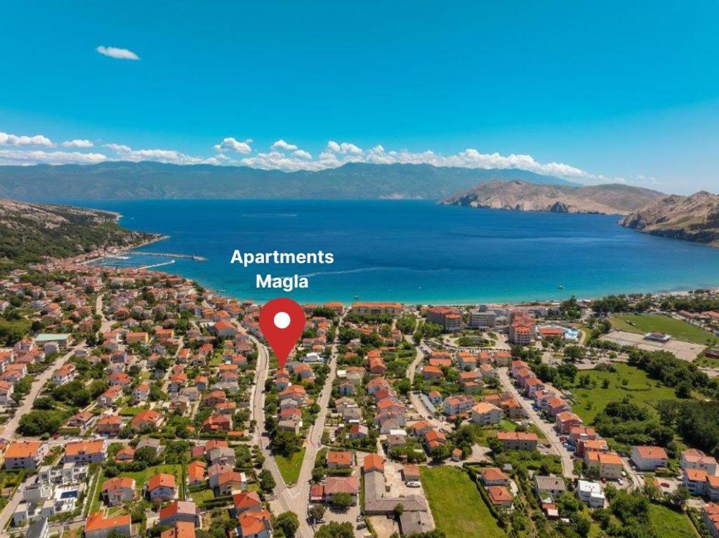 Apartments Magla With Terrace Baska  Exterior photo